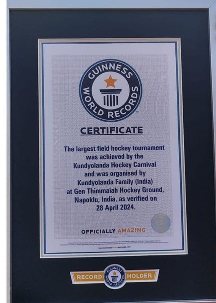 Guinness World Record (2024**)